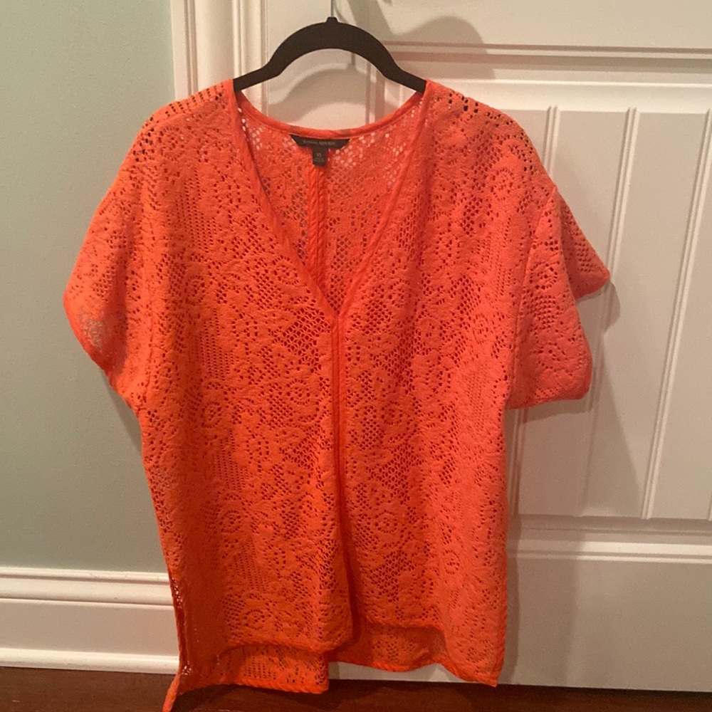 Banana Republic oversized top in bright orange Size XS